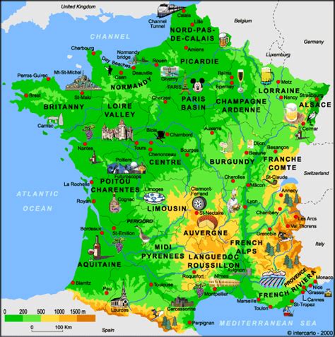 Carte des routes de france, calcul d'itinéraire. leptitludeparlemonde: beau rivage