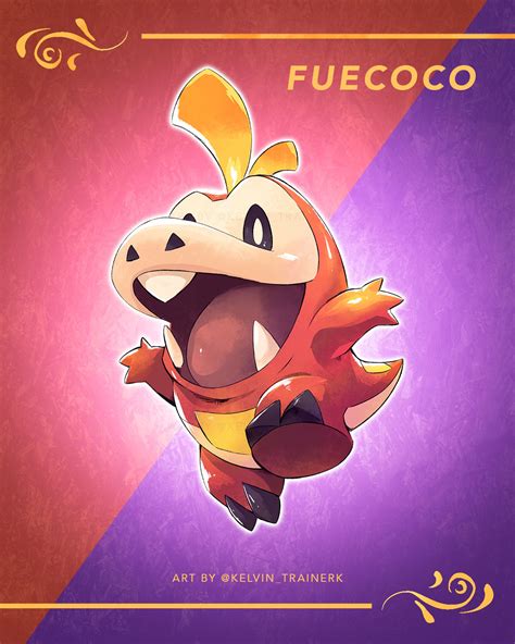 Kelvin Trainerk Fuecoco Creatures Company Game Freak Nintendo