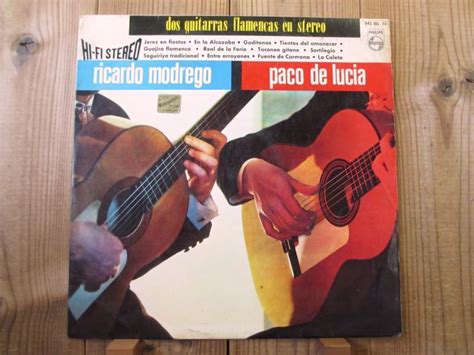 Paco De Lucia Ricardo Modrego Dos Guitarras Flamencas En Stereo Guitar Records