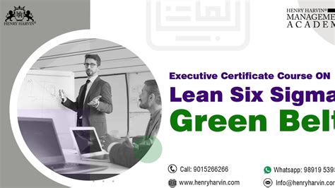 Lean Six Sigma Green Belt Course Online Tickets By Henry Harvin