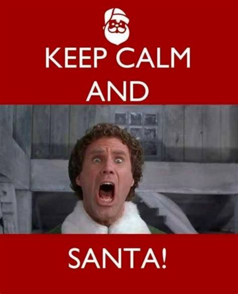 Buddy The Elf Screaming Santa