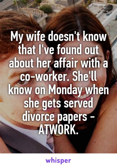 My Wife Doesnt Know That Ive Found Out About Her Affair With A Co