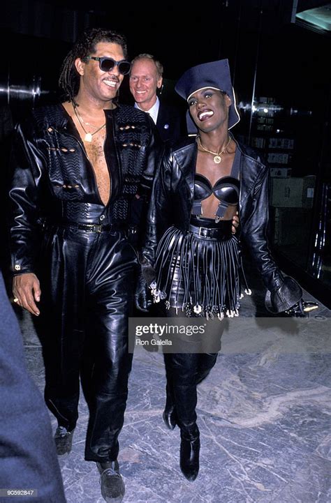 Chris Stanley And Grace Jones News Photo Getty Images