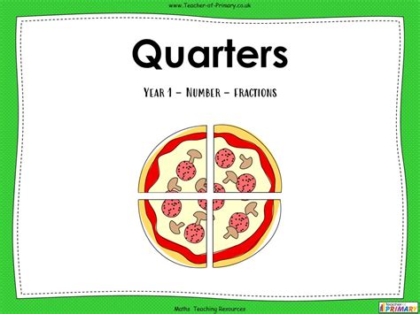 Quarters Year 1 Teaching Resources
