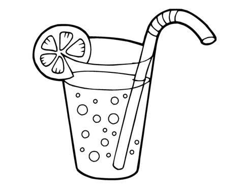 Soda Bottle Coloring Page At GetColorings Com Free Printable