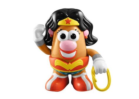 Mr Potato Heads Dc Comics Wonder Woman Mr Potato Head Action Figure