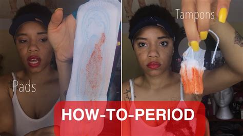 How To Use A Tampon Live Demo Youtube