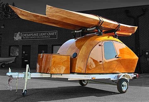 Art started building his teardrop camper in the summer of 2017. Build Your Own Teardrop with the CLC Camper Kit | werd.com