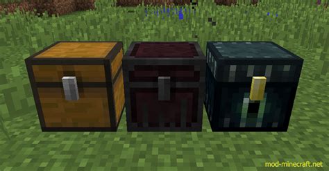 Nether Chest Mod Adds One Block The Nether Chest It Serves A