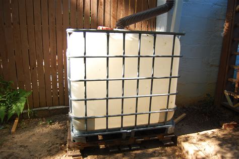 275 Gallon Ibc Tote Rain Collection System Rain Water Collection