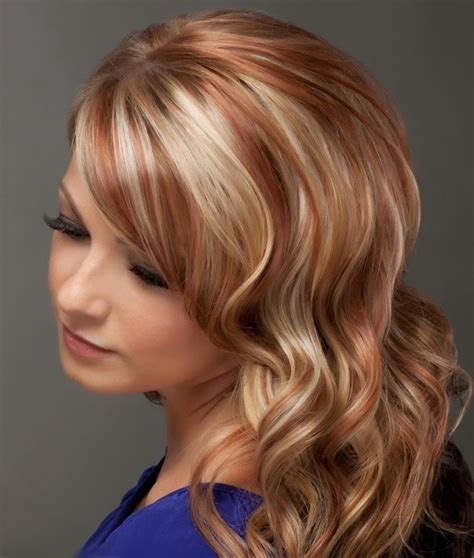 Blondes are a random mix. 5 Hot Red Highlights That Will Impress Your Friends - Hair ...