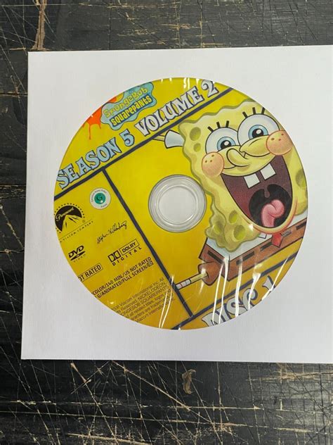 Spongebob Squarepants Season 5 Volume 2 1st Disc Disc Only Buy