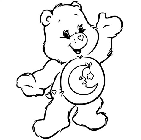 Care Bear Coloring Printable Pages