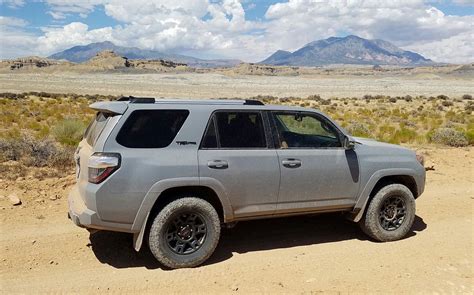 My vehicle of choice was a new 2017 toyota 4runner trd pro in the cement grey colorway. Cement Gray 4 Runner