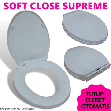 Jual Tutup Closet Duduk Toilet Duduk Model Toto SUPREME SOFT CLOSE