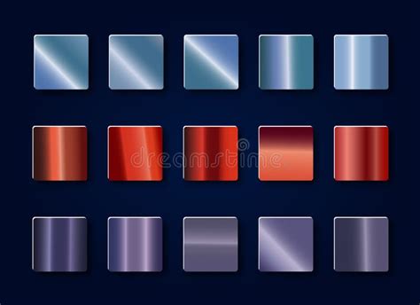 Colorful Set Of Vibrant Gradients Premium Vector Stock Illustration