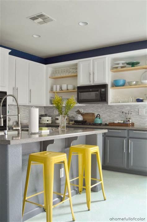 In the past, black was rarely used in the kitchen, but people are slowly embracing it. 46 Most Popular Kitchen Color Schemes Trends 2019 ...