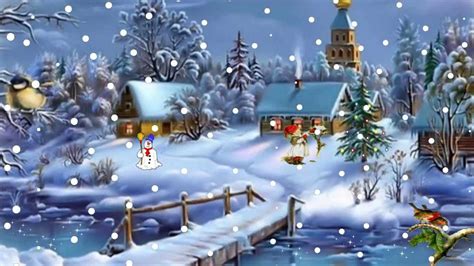 Free 3d Snowy Cottage Animated Wallpaper Naturaleza Wallpapers Gratis