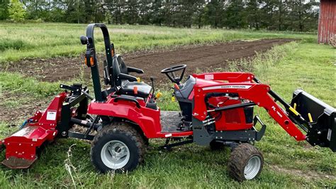 Massey Ferguson Gc1725m Sub Compact Tractor With Rototiller First