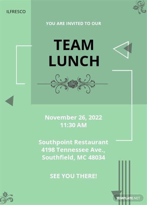 32 Free Lunch Invitation Templates Customize And Download