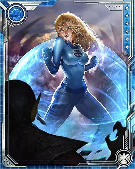 Sue Storm Invisible Woman Comic Art Marvel Girls