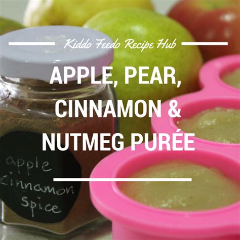 Plain Apple And Pear Puree Is A Perfect First Food For Your Baby If