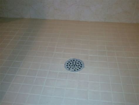 Tile usa efflorescence faq — this faq makes a clearer distinction between efflorescence (which seems to come from the substrate) and latex leaching (which is an interaction between the grout and. Shower Floor Grout & Efflorescence