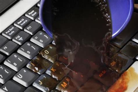 I spilled coffee all over my laptop. Top-10 Liquid Spills That Kill Laptop Computers | Core Compass
