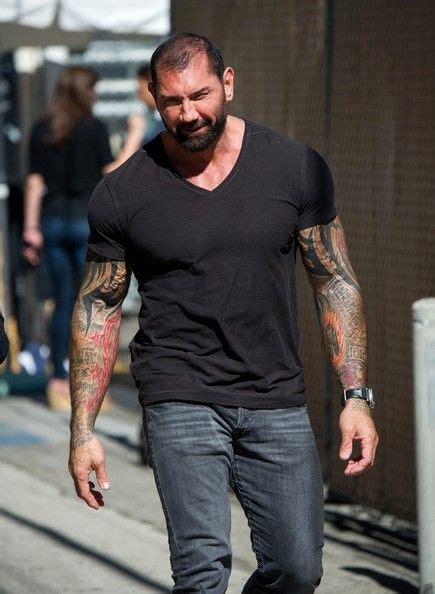 Dave Batista Is Seen At Jimmy Kimmel Live July 21 2014 Plus Size