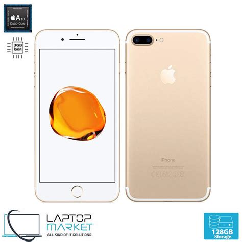 Apple Iphone 7 Plus 128gb Gold Quad Core 3gb Ram 12mp Premium