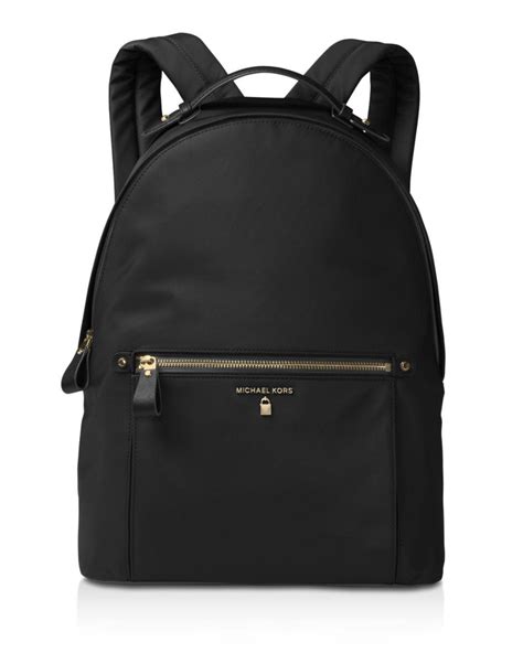 Lyst Michael Michael Kors Kelsey Large Nylon Backpack In Black