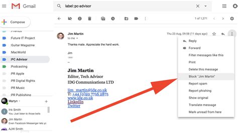 How To Block Someone In Gmail Tech Advisor