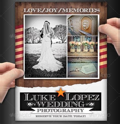 Wedding Photography Flyer Template 25 Free And Premium Download