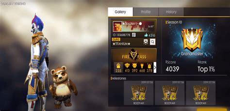Free fire global top 1 push and grandmaster rank season 17 without double rank token new update 2020 free fire live. Who Is The World's Best Free Fire Player? - Gurugamer.com