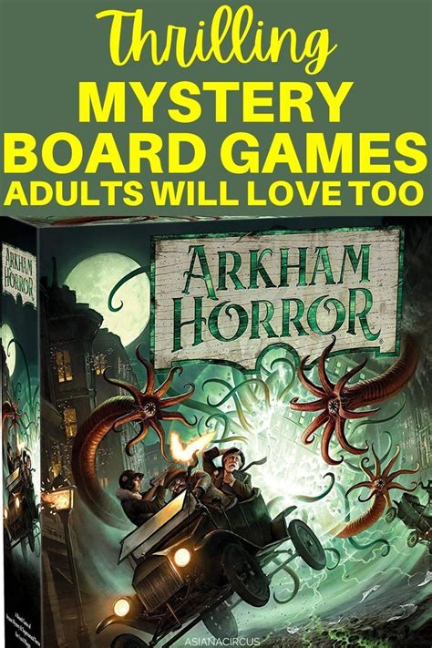 Best Mystery Board Games For Adults Artofit