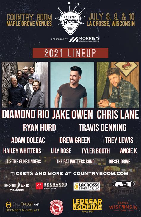 FULL COUNTRY BOOM LINEUP ANNOUNCED! - KQ98