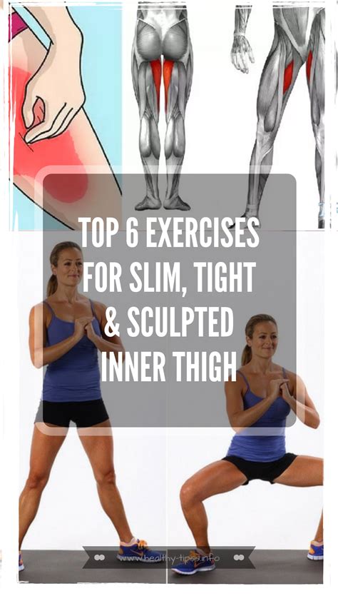 Top 6 Exercises For Slim Tight And Sculpted Inner Thigh A Toned Inner Thigh Is A Healthy Inner T