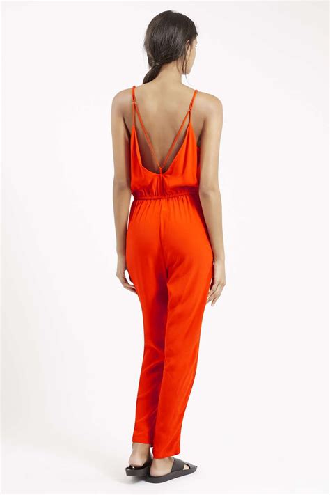 Photo 3 Of Strappy Back Jumpsuit Playsuits Jumpsuits Topshop Outfit