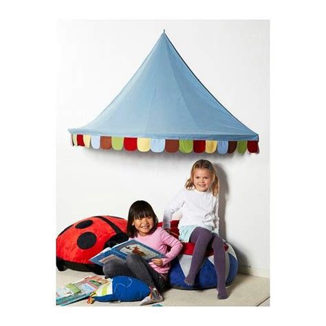 Ikea löva 600.546.36 bed canopy leaf green new. Wall tent | Ikea bed, Toy rooms, Kids play spaces