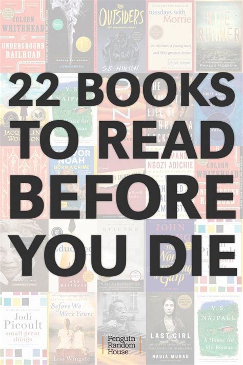List of 12 books to read before you die will ensurely help you create a life that you love. 22 Books to Read Before You Die in 2020 | Books to read ...