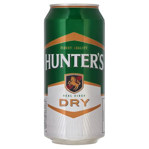 Hunters Dry Real Cider Can 24x 440ml Prestons Liquor Stores