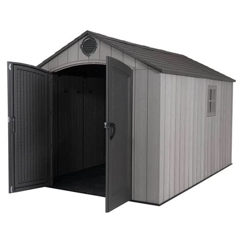 Lifetime X Ft Rough Cut Outdoor Storage Shed Outlet Store Garden