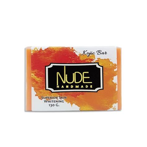 Nude Handmade Essentials Kojic Bar Soap 130 Grams Lazada PH