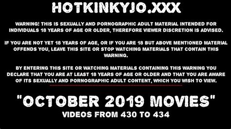 October 2019 Hotkinkyjo Site Double Anal Fisting And Xhamster