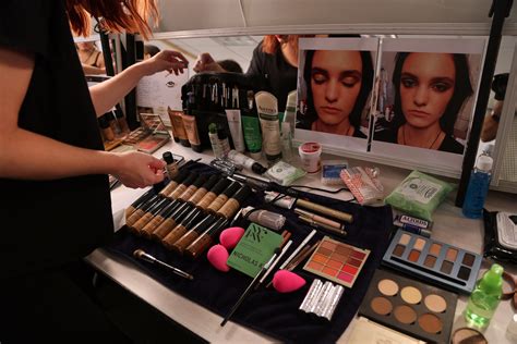 Behind The Scenes Of Nyfw Makeup Plans Backstage At Nicholas K Springsummer 2016 Industry