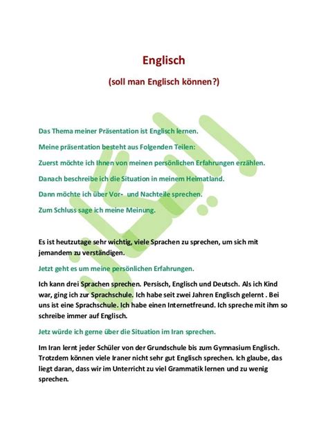 Goethe Zertifikat B1 Prüfung Sprechen Themen Beispiele Learn German