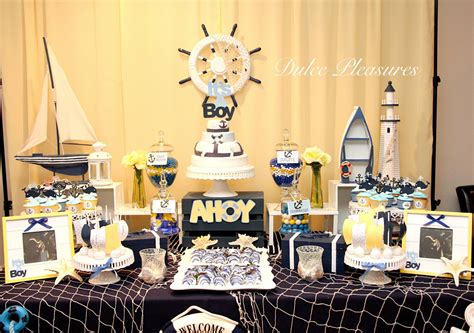 5 out of 5 stars. Nautical Baby Shower Candy Buffet. | Baby shower candy ...