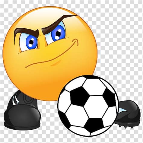 Emoji Football Fifa World Cup Smiley Emoticon Emoji Transparent