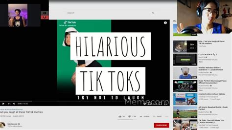 Try Not To Laugh At These Hilarious Tik Toks Youtube