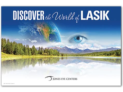 discover the world of lasik poster new patient education concepts